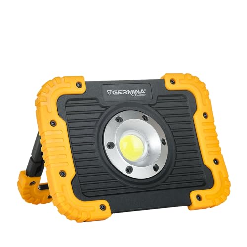 GERMINA DER ELECTRIKER Foco Proyector Recargable 10W batería + powerbank Lámpara de Trabajo Portátil Plegable IP65 Foco Exterior Interior GERMINA DER ELECTRIKER Foco Proyector Recargable 10W batería + powerbank Lámpara de Trabajo Portátil Plegable IP65 Foco Exterior Interior von GERMINA DER ELECTRIKER