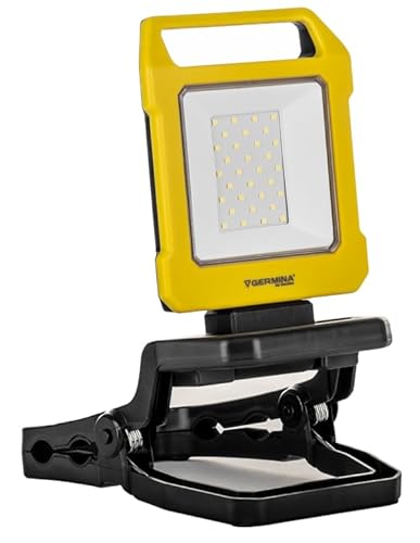 GERMINA DER ELECTRIKER Foco Proyector Recargable 10W batería Lámpara de Trabajo Portátil Plegable IP65 Foco Exterior Interior GERMINA DER ELECTRIKER Foco Proyector Recargable 10W batería Lámpara de Trabajo Portátil Plegable IP65 Foco Exterior Interior von GERMINA DER ELECTRIKER