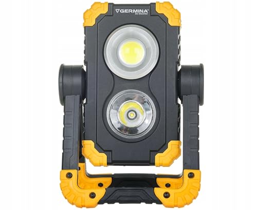 GERMINA DER ELECTRIKER Foco Proyector Recargable 20W batería + powerbank Lámpara de Trabajo Portátil Plegable IP65 Foco Exterior Interior GERMINA DER ELECTRIKER Foco Proyector Recargable 20W batería + powerbank Lámpara de Trabajo Portátil Plegable IP65 Foco Exterior Interior von GERMINA DER ELECTRIKER