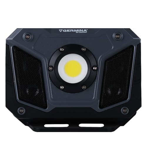 GERMINA DER ELECTRIKER Lámpara LED recargable con altavoz bluetooth GERMINA DER ELECTRIKER Lámpara LED recargable con altavoz bluetooth von GERMINA DER ELECTRIKER