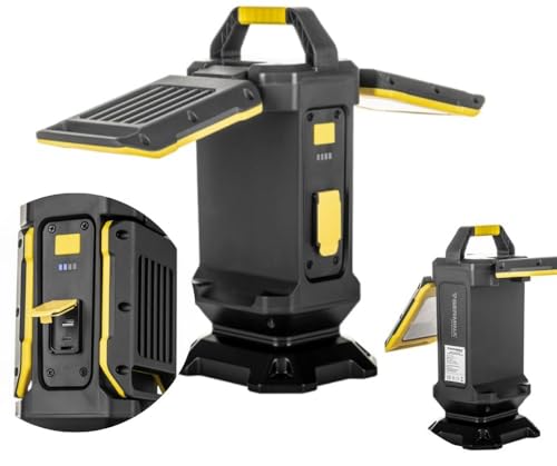 GERMINA DER ELECTRIKER Lámpara de inspección LED 2x25W proyector batería Inalámbrico WORK FLOODLIGHT con foco de atenuación GERMINA DER ELECTRIKER Lámpara de inspección LED 2x25W proyector batería Inalámbrico WORK FLOODLIGHT con foco de atenuación von GERMINA DER ELECTRIKER