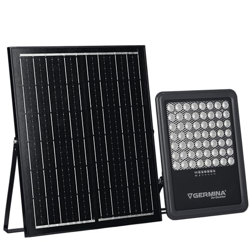 GERMINA DER ELECTRIKER LED-Projektor, Zwilling, 300 W, mit Solarpanel GERMINA DER ELECTRIKER LED-Projektor, Zwilling, 300 W, mit Solarpanel von GERMINA DER ELECTRIKER