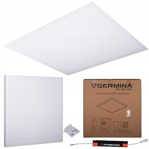 GERMINA DER ELECTRIKER LED-Panel, 48 W, quadratisch, 30 x 120 cm, für Büro, Innenbereich, Zuhause GERMINA DER ELECTRIKER LED-Panel, 48 W, quadratisch, 30 x 120 cm, für Büro, Innenbereich, Zuhause von GERMINA DER ELECTRIKER