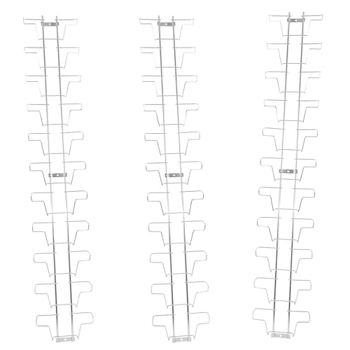 GERSO 3er Pack Glückwunschkarten-Wandleiste Querformat 180 x 130 mm mit 11 Fächern von GERSO