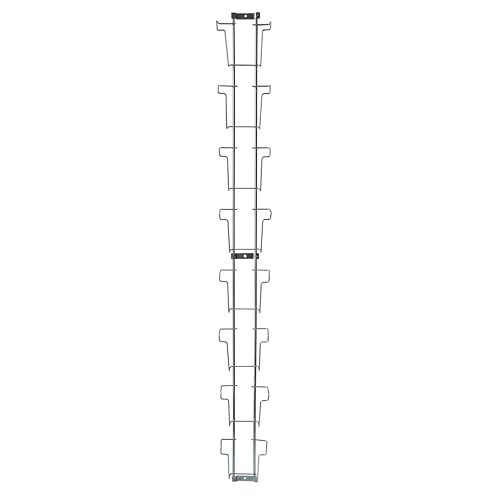 Postkarten-Wandleiste Hochformat 105 x 150 mm mit 8 Fächern A6 von GERSO