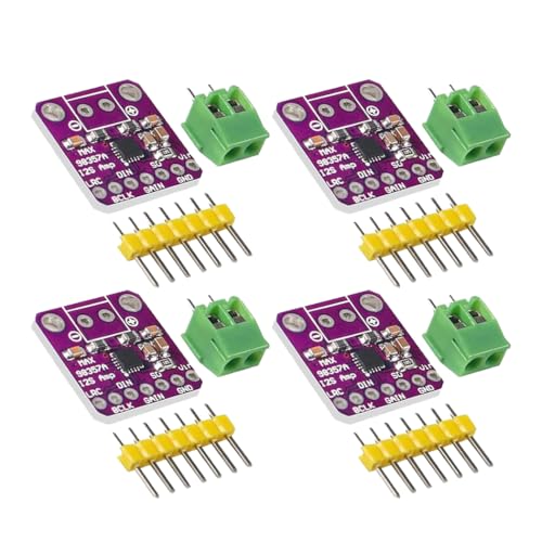 4 Stück MAX98357 I2S 3W DAC Decoder Breakout Module Unterstützt ESP32 Raspberry Pi 4 Stück MAX98357 I2S 3W DAC Decoder Breakout Module Unterstützt ESP32 Raspberry Pi von GERUI