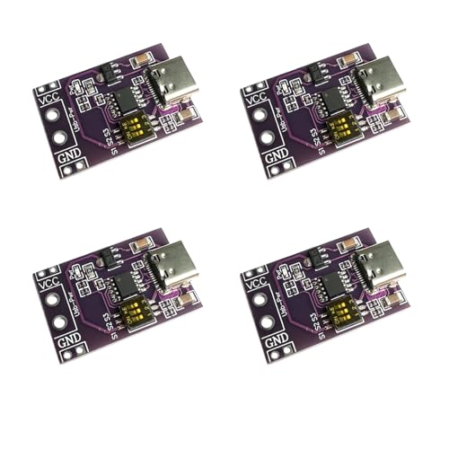4 Stück Typ-C PD/QC/AFC-Schnelllade-Decoy-Trigger Modul, Unterstützung 5V 9V 12V 15V 20V Festspannungsausgang, Decoy Fast Charge Trigger Modul 4 Stück Typ-C PD/QC/AFC-Schnelllade-Decoy-Trigger Modul, Unterstützung 5V 9V 12V 15V 20V Festspannungsausgang, Decoy Fast Charge Trigger Modul von GERUI