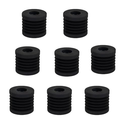 8PCS Für X1/P1 3D Drucker Universal Gummifüße Pad,Schwarz Stoßdämpfende Anti-Rutsch Geräuschreduzierung Matte - Durable Reduce Vibration Verschleißfestes Zubehör von GERUI