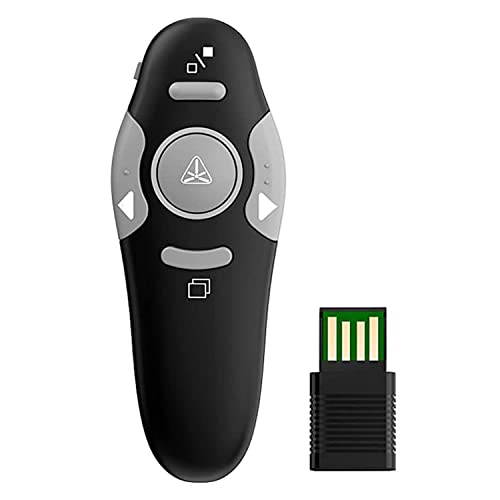 GERUI USB Wireless Side Turner grau Infrarot Flip Pen, Multifunktionale Side Turner. Die drahtlose Frequenz ist 2.4HZ. von GERUI