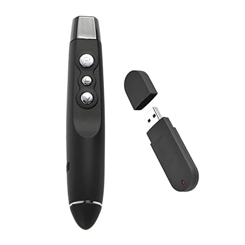 GERUI USB Wireless Side Turner schwarz Infrarot Flip Pen, Multifunktionale Side Turner. Die drahtlose Frequenz ist 2.4HZ von GERUI