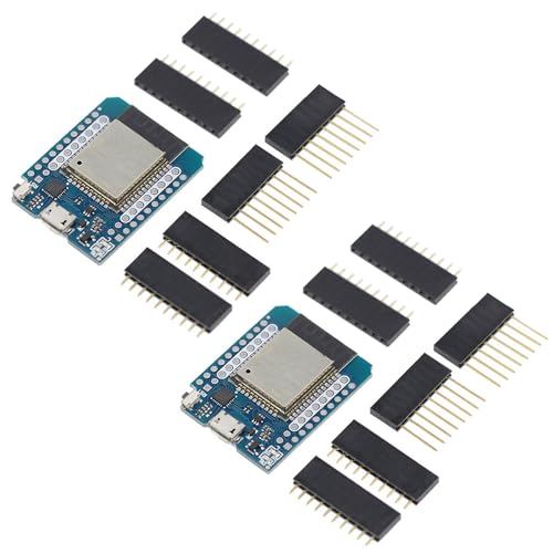 Mini ESP32 Development Board NodeMCU WiFi Bluetooth Entwicklungsboard CH9102F Chip kompatibel mit Arduino IDE (2-Typ C) von GERUI