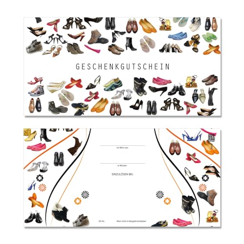 GESCHENKGUTSCHEINcom by POS-HAUER. 10 Gutscheine, blanko zum selber Ausfüllen. Für Schuhe Schuhgeschäfte Schuhmacher. Schuhgutschein. GESCHENKGUTSCHEINcom by POS-HAUER. 10 Gutscheine, blanko zum selber Ausfüllen. Für Schuhe Schuhgeschäfte Schuhmacher. Schuhgutschein. von GESCHENKGUTSCHEINcom by POS-HAUER