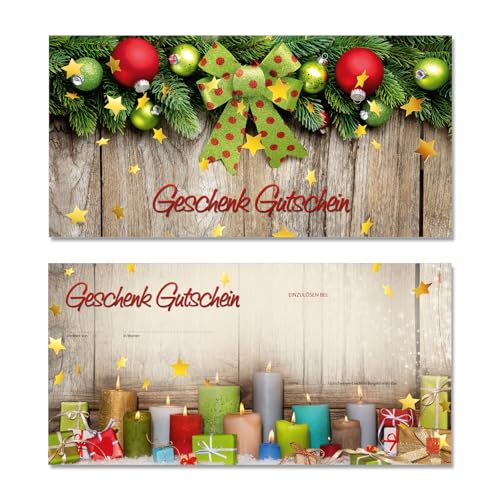 GESCHENKGUTSCHEINcom by POS-HAUER. 100 Gutscheine, blanko zum selbst Ausfüllen. Für Weihnachten. Formulare für Gewerbebetriebe, Einzelhandel. von GESCHENKGUTSCHEINcom by POS-HAUER