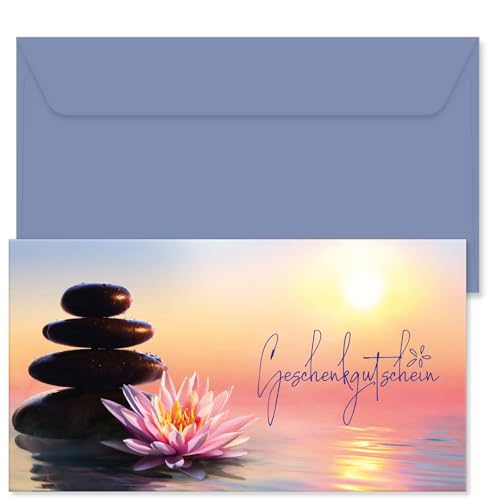 GESCHENKGUTSCHEINcom. 100 Formulare zum Erstellen eigener Geschenkgutscheine + Kuvert, für Kosmetiksalons Massage Wellness. KS1291-1-100-V1 von GESCHENKGUTSCHEINcom by POS-HAUER