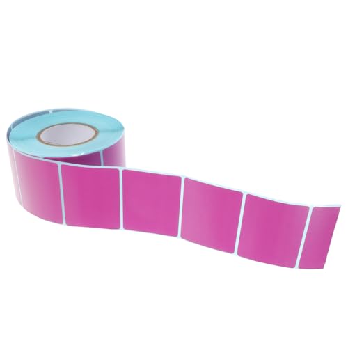 GETAJGHSD 1 Rolle Thermopapieretiketten Selbstklebende Etiketten Expressetiketten Thermoetiketten Selbstklebende Etiketten Klebeetiketten Adressetiketten Rechteckige Etikettenaufkleber von GETAJGHSD