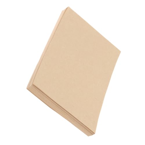 GETAJGHSD 100 Stück Vintage-Briefpapier aus Kraftpapier für Schreiben Antiquität leer Kreativ Frühling Und edles briefpapier dekoratives briefpapier Retro-Briefpapier Brown von GETAJGHSD