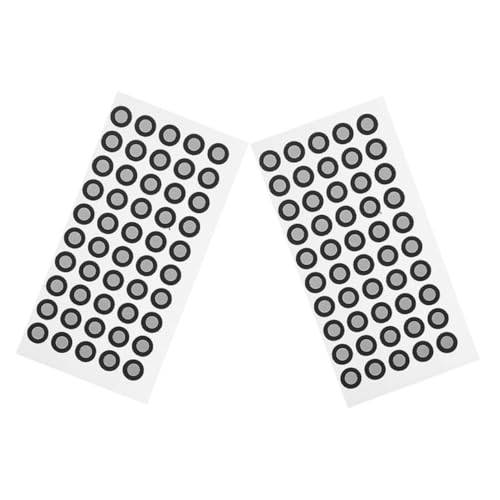 GETAJGHSD 2 Blätter Reflektierende Markierungen Referenzmarkierungspunkt 3D Scanmarkierungen 6 Mm 3D Scanner Markierungspunkte 3D Scanmarkierung/Punkte 3D Scan Reflexionsmarkierung 3D von GETAJGHSD