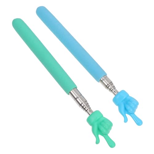 GETAJGHSD 2 Stück Finger Teleskop Zeiger, Ausziehbarer Zeiger, Zeiger, Handzeiger, Lehrerbedarf, Finger Zeiger, Zeiger GETAJGHSD 2 Stück Finger Teleskop Zeiger, Ausziehbarer Zeiger, Zeiger, Handzeiger, Lehrerbedarf, Finger Zeiger, Zeiger von GETAJGHSD