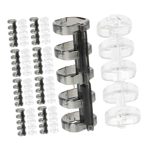 GETAJGHSD 20 Stück Binderring, Metall Binderclip Mit Haken, Ringbinderclips, Metallringe, Schlüsselringe, Robuster Bindering, Bindermechanismus, Papierringe, Schnappring, Buchringe, GETAJGHSD 20 Stück Binderring, Metall Binderclip Mit Haken, Ringbinderclips, Metallringe, Schlüsselringe, Robuster Bindering, Bindermechanismus, Papierringe, Schnappring, Buchringe, von GETAJGHSD