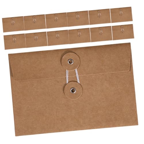 GETAJGHSD 20 Stück Büro Aufbewahrungstaschen, Bastelumschläge, Briefumschläge, Dokumententaschen, Aktenumschläge Mit Verschluss, Wiederverwendbare Umschläge, Leere Notizkarten Und GETAJGHSD 20 Stück Büro Aufbewahrungstaschen, Bastelumschläge, Briefumschläge, Dokumententaschen, Aktenumschläge Mit Verschluss, Wiederverwendbare Umschläge, Leere Notizkarten Und von GETAJGHSD