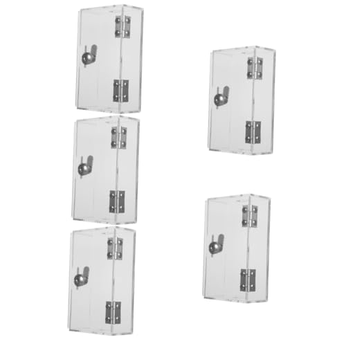 GETAJGHSD 5 Teilige Box Für Handy Aufbewahrungsbox, Telefonschloss Behälter, Transparent, Für Handy Gefängnis, Tragbares Telefonschloss, Praktisches Schließfach, Telefonschließfach, GETAJGHSD 5 Teilige Box Für Handy Aufbewahrungsbox, Telefonschloss Behälter, Transparent, Für Handy Gefängnis, Tragbares Telefonschloss, Praktisches Schließfach, Telefonschließfach, von GETAJGHSD