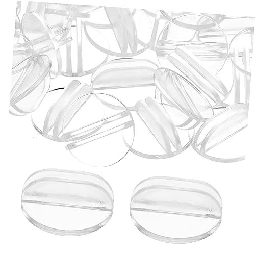 GETAJGHSD 50 Stück Runde, Transparente Kartenhalter, Visitenkarten Organizer Für Den Schreibtisch, Kartendisplay, Kartenhalter Für Visitenkarten, Schreibtischkartenhalter, Vertikaler GETAJGHSD 50 Stück Runde, Transparente Kartenhalter, Visitenkarten Organizer Für Den Schreibtisch, Kartendisplay, Kartenhalter Für Visitenkarten, Schreibtischkartenhalter, Vertikaler von GETAJGHSD