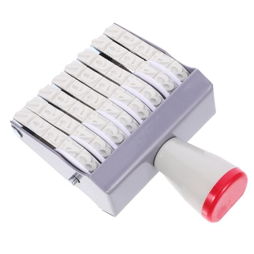 GETAJGHSD Datumsstempel, Rollstempel Für Den Täglichen Gebrauch, Stempel Für Das Büro, Stempel Für Akten, Mehrzweck Rollstempel, Aktenzubehör, Kleiner Rollstempel, Bürozubehör von GETAJGHSD