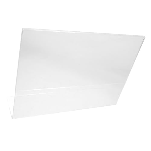 GETAJGHSD L Förmiger Tischschildständer Desktop Menü Aufbewahrungsregal Displayständer Acrylhalter Posterständer Für Display Schildhalterständer Klarer Ständer Für Display Menühalter Für GETAJGHSD L Förmiger Tischschildständer Desktop Menü Aufbewahrungsregal Displayständer Acrylhalter Posterständer Für Display Schildhalterständer Klarer Ständer Für Display Menühalter Für von GETAJGHSD