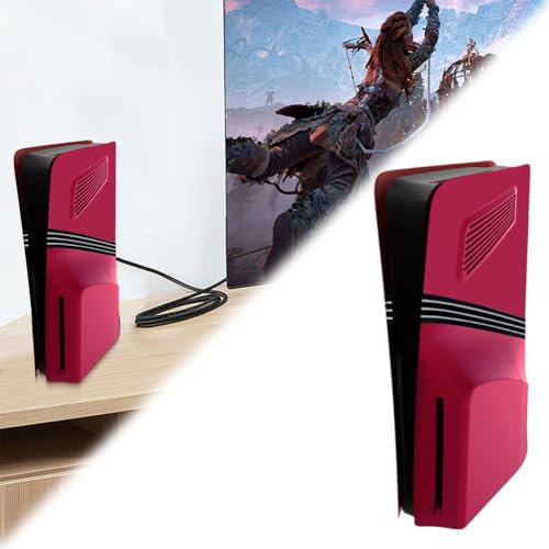 GETBSTOOP PS5 Pro for Playstation 5 Pro Disc/Digital-Konsolen-Frontplatte mit Lüftungsschlitzen, Front- und Rückseitenabdeckung for Playstation ABS-Gehäuse, Ersatzzubehör von GETBSTOOP