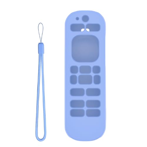 GETBSTOOP Silicon Remote CASE Cover Anti -Slip -Fernseher Fernschachtel Schocksicheres Schutzhülle im Dunkeln mit Lanyard for Roku Voice Remote Pro 2nd Edition RCB1R 2024 von GETBSTOOP