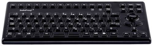 GETT TKG-086-MB-IP68-BLACK-USB-DE Kabelgebunden Tastatur Deutsch, QWERTZ Schwarz IP68 Wasserdicht un von GETT