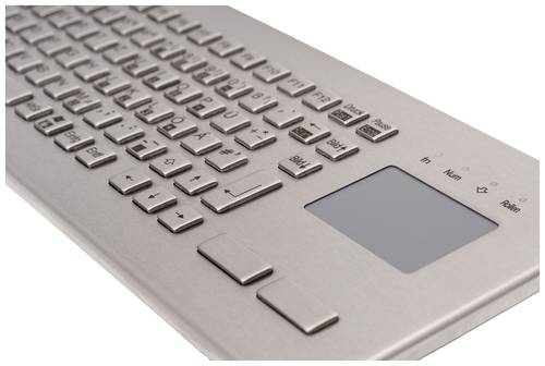 GETT TKV-084-FIT-TOUCH-IP65-MGEH-USB-DE Kabelgebunden Tastatur Deutsch, QWERTZ Edelstahl Integrierte von GETT