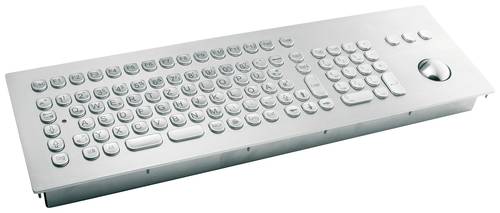 GETT TKV-105-TB38V-MODUL-USB-DE Kabelgebunden Tastatur Deutsch, QWERTZ Edelstahl IP65, Integrierter von GETT