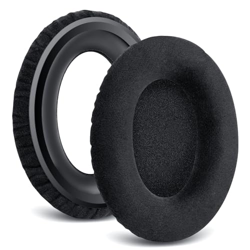 GEVO Ohrpolster für Sennheiser HD598/HD598 CS/HD598 SE/HD598 SR/HD518/HD558 Kopfhörer, Velours-Ohrpolster, Ersatz für HD595/HD599/HD569/HD579/HD560S Headset, Schwarz GEVO Ohrpolster für Sennheiser HD598/HD598 CS/HD598 SE/HD598 SR/HD518/HD558 Kopfhörer, Velours-Ohrpolster, Ersatz für HD595/HD599/HD569/HD579/HD560S Headset, Schwarz von Gevo