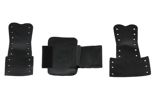 GEWA Leather Specialties Handschutz Posaune - Ledermanschetten-Set aus 3 Teilen mit Schnürverschluss - Passend für Conn 88H/Blessing B88 von GEWA