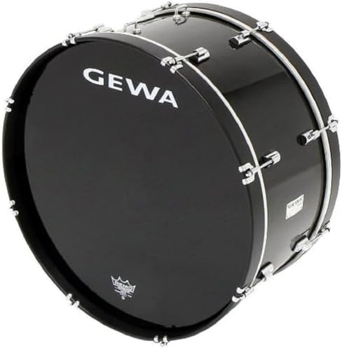 GEWA Marschtrommel Große Trommel 26x12" schwarz von GEWA