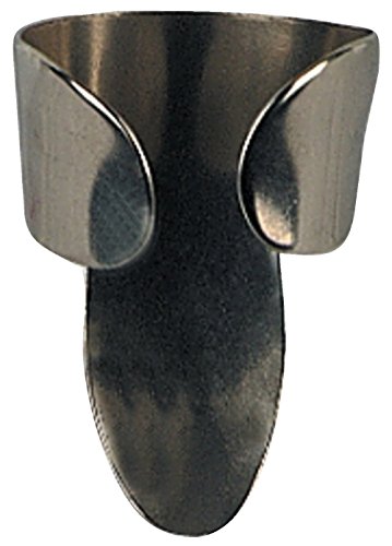 Gewa Plektrum/Pick Fingerring, Celluloid, schwarz, 12 Stück von GEWA