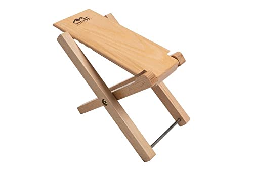 Manuel Rodriguez 536505 Fußbank Gitarre, Holz-Fußbänkchen, naturfarben von Manuel Rodriguez
