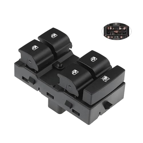 Auto Fensterschalter 95188246 Elektrische Power Master Fenster Schalter Heber Control Push Button für Sonic für AVEO für T300 für Trax Fensterheber Taste Auto Fensterschalter 95188246 Elektrische Power Master Fenster Schalter Heber Control Push Button für Sonic für AVEO für T300 für Trax Fensterheber Taste von GFDJDF