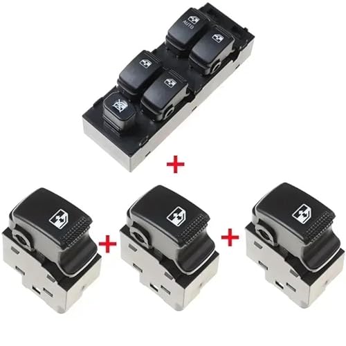 Auto Fensterschalter Auto Electric Power Master Fensterheber Control Schalter taste Für Hyundai Für Matrix 06-11 93570-1C110 93580-1C000 Fensterheber Taste(A set) von GFDJDF