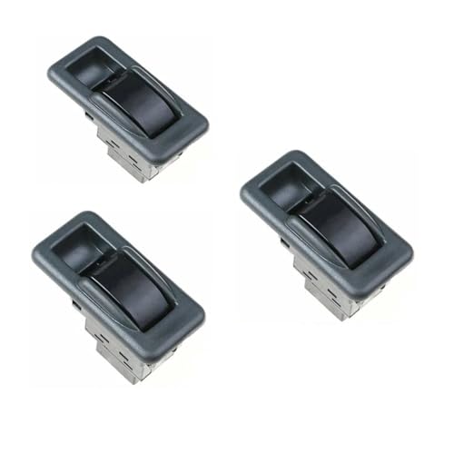 Auto Fensterschalter Auto Fenster Schalter Elektrische Power Master Regler Taste Konsole für Mitsubishi für Montero MR753373 MR731813 MB781916 1990-2003 Fensterheber Taste(3 Buttons) von GFDJDF