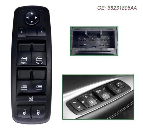 Auto Fensterschalter Für Chrysler 300C Für Dodge Für Charger Für Ram 1500 Vorne Links Master Fenster Schalter Regler Control Taste Konsole 68231805AA 68139805AB Fensterheber Taste Auto Fensterschalter Für Chrysler 300C Für Dodge Für Charger Für Ram 1500 Vorne Links Master Fenster Schalter Regler Control Taste Konsole 68231805AA 68139805AB Fensterheber Taste von GFDJDF