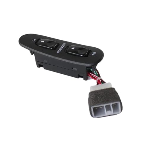 Auto Fensterschalter Für Hyundai Für H100 Bus Leder-kasten Vorne Links Rechts Fensterheber Schalter Heber Control Konsole Taste Auto Zubehör 93691-43600 Fensterheber Taste(rechts) von GFDJDF