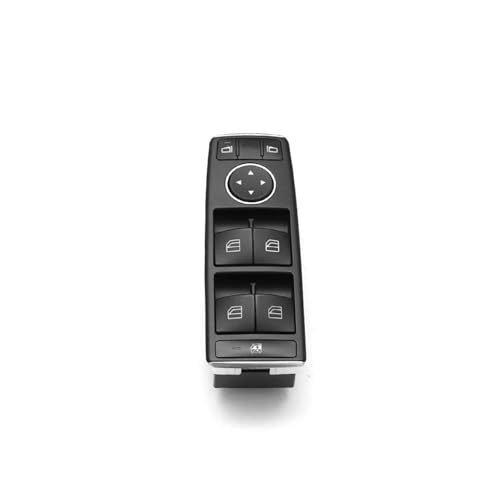 Auto Fensterschalter Für W204 Für W212 Elektrischer Fensterheberschalter für CE für GLK-Klasse Fahrerseitenfensterschalter 2049055402 Fensterheber Taste(Model A) von GFDJDF