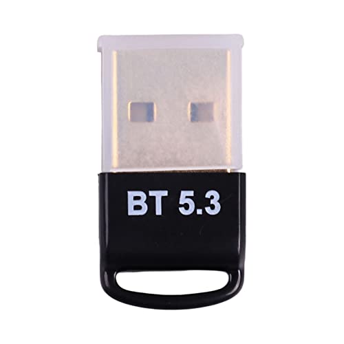 USB-BT-Adapter Für PC, BT 5.3 Dongle-Empfänger, Unterstützt 11/10/8.1 Für Desktop, Laptop, Maus, Tastatur, Drucker, Headsets, Lautsprecher von GFRGFH