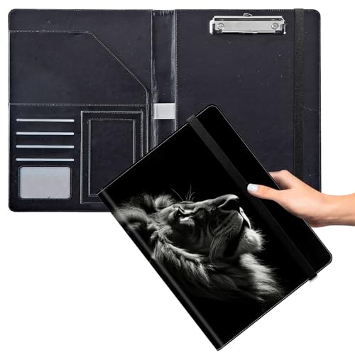 GFRGTFHYT Für Padfolio, Klemmbrett, Ordner, Portfolio, PU-Leder, Klemmbretter mit Aufbewahrungsabdeckung für Rechtsblockhalter, Briefgröße, A4, Schreibblock für Büro, Notizblock, Klemmbretter, coole GFRGTFHYT Für Padfolio, Klemmbrett, Ordner, Portfolio, PU-Leder, Klemmbretter mit Aufbewahrungsabdeckung für Rechtsblockhalter, Briefgröße, A4, Schreibblock für Büro, Notizblock, Klemmbretter, coole von GFRGTFHYT