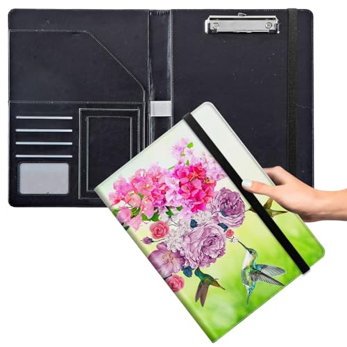 GFRGTFHYT Klemmbrett für Padfolio-Klemmbrett, Ordner, Portfolio, PU-Leder, Klemmbretter mit Aufbewahrungsabdeckung für Rechtsblockhalter, Briefgröße, A4, Schreibblock für Büro, Notizblock GFRGTFHYT Klemmbrett für Padfolio-Klemmbrett, Ordner, Portfolio, PU-Leder, Klemmbretter mit Aufbewahrungsabdeckung für Rechtsblockhalter, Briefgröße, A4, Schreibblock für Büro, Notizblock von GFRGTFHYT