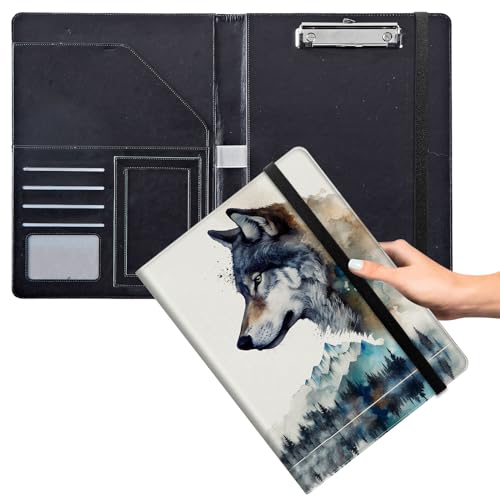 GFRGTFHYT Klemmbrett für Padfolio-Klemmbrett, Ordner, Portfolio, PU-Leder, Klemmbretter mit Aufbewahrungsabdeckung für Rechtsblockhalter, Briefgröße, A4, Schreibblock für Büro, Notizblock GFRGTFHYT Klemmbrett für Padfolio-Klemmbrett, Ordner, Portfolio, PU-Leder, Klemmbretter mit Aufbewahrungsabdeckung für Rechtsblockhalter, Briefgröße, A4, Schreibblock für Büro, Notizblock von GFRGTFHYT