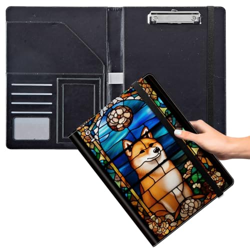 GFRGTFHYT Klemmbrett für Padfolio-Klemmbrett, Ordner, Portfolio, PU-Leder, Klemmbretter mit Aufbewahrungsabdeckung für Rechtsblockhalter, Briefgröße, A4, Schreibblock für Büro, Notizblock GFRGTFHYT Klemmbrett für Padfolio-Klemmbrett, Ordner, Portfolio, PU-Leder, Klemmbretter mit Aufbewahrungsabdeckung für Rechtsblockhalter, Briefgröße, A4, Schreibblock für Büro, Notizblock von GFRGTFHYT