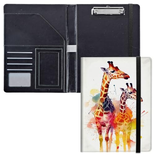 GFRGTFHYT Klemmbrett für Padfolio-Klemmbrett, Ordner, Portfolio, PU-Leder, Klemmbretter mit Aufbewahrungsabdeckung für Rechtsblockhalter, Briefgröße, A4, Schreibblock für Büro, Notizblock GFRGTFHYT Klemmbrett für Padfolio-Klemmbrett, Ordner, Portfolio, PU-Leder, Klemmbretter mit Aufbewahrungsabdeckung für Rechtsblockhalter, Briefgröße, A4, Schreibblock für Büro, Notizblock von GFRGTFHYT